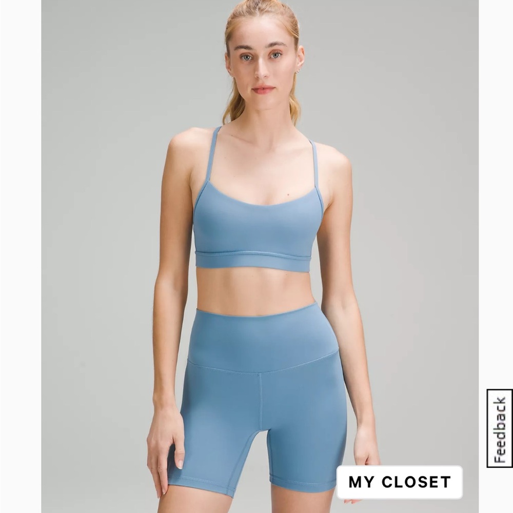 Lululemon Flow Y Bra Nulu Light Support A-C Cups